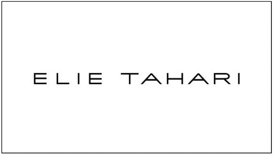 超美品elie tahari レザートリム 半袖シースワンピース ワンピース
