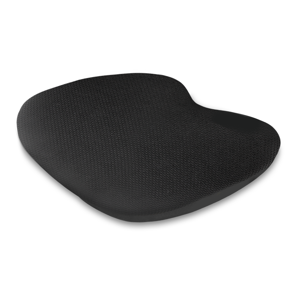 Memory Foam Cooling Gel Seat Cushion - Black